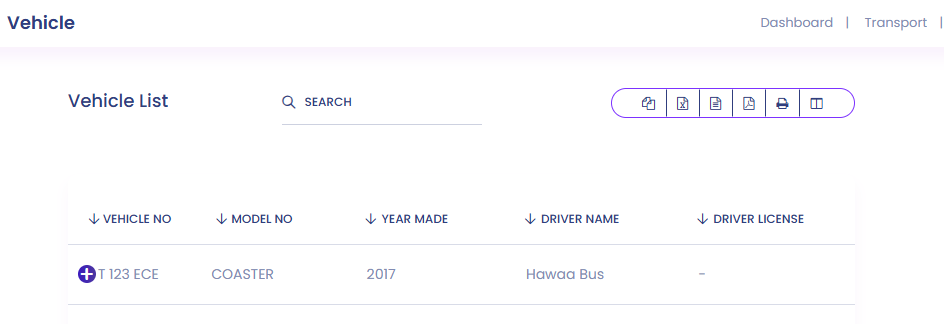 Vehicle Assignment